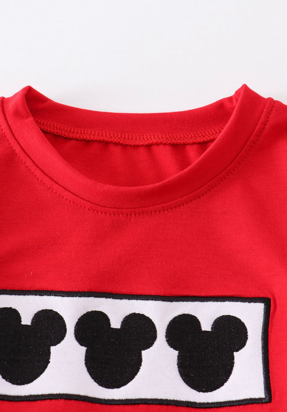 Boys Red Mickey 2PC set