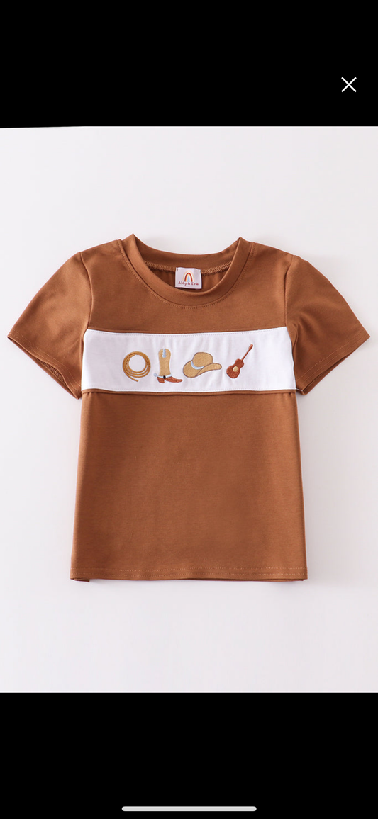 Boys Western T-Shirt