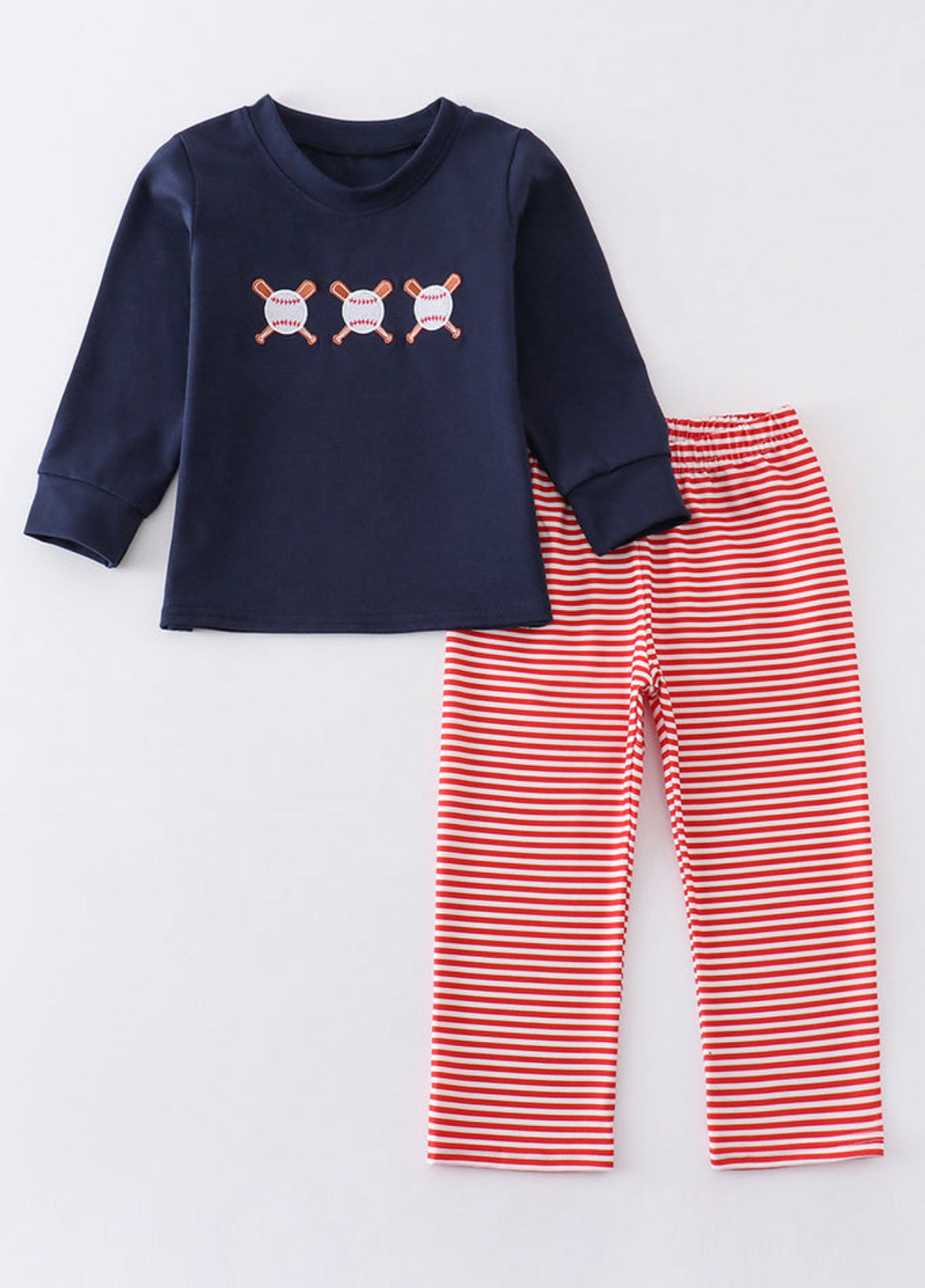 Boys Navy Baseball 2PC set