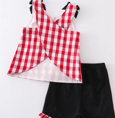 Girls Minnie 2 PC Short Set